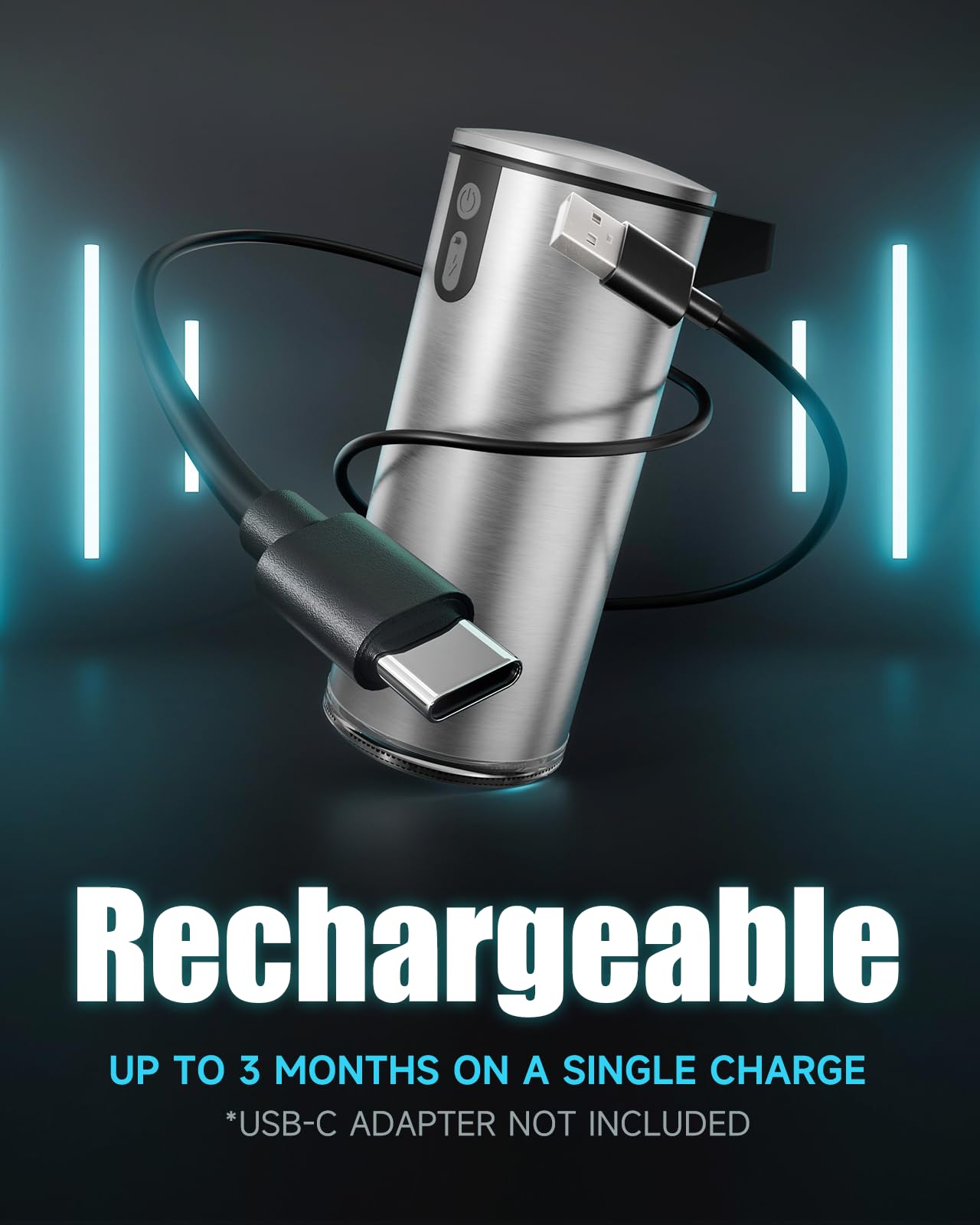 AIKE SensePro Automatic Soap Dispenser Type-C Rechargable, Stainless Matte Black Coating 12.8 fl.oz. for Liquid Soap - AIKE Direct Store