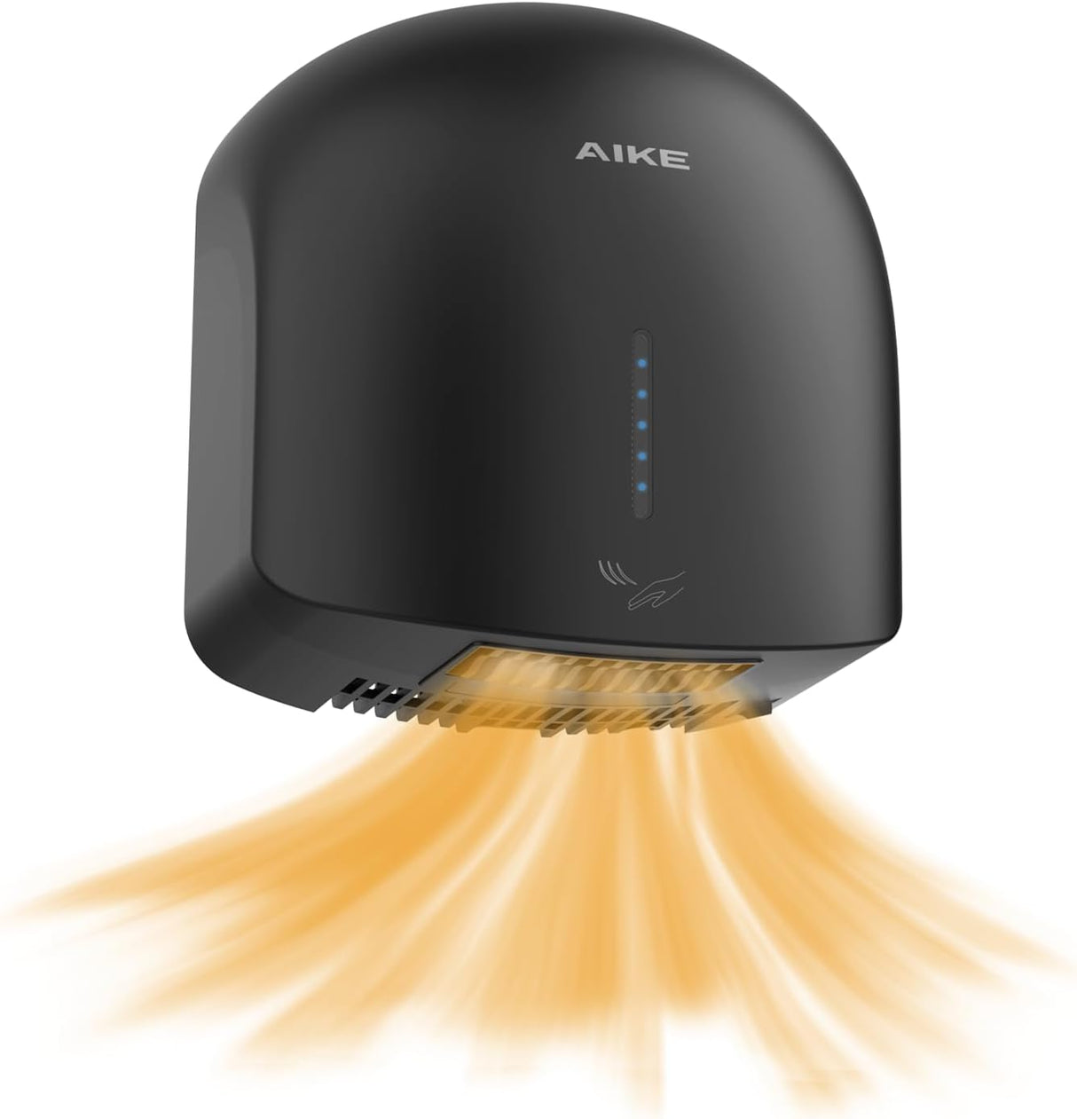 AIKE Low Noise Warm Hand Dryer for Home Bathroom , Easy Installation, 1500W-1900W,AC110V-130V, Model AK2637 - AIKE Direct Store