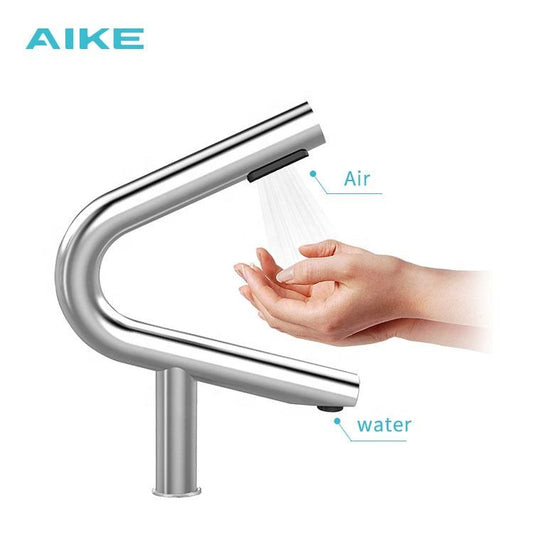 AIKE Super Air Tap Hand Dryer Combo Wash and Dry, AK7131