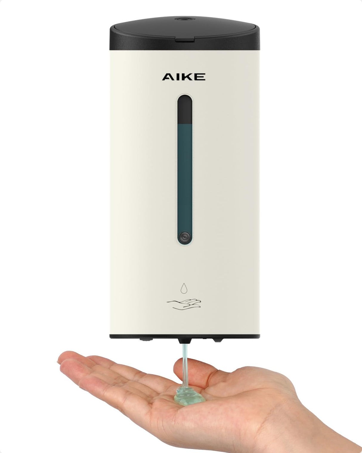 AIKE Automatic 5-Gear Adjustable Liquid Soap Dispenser 25 Fl Oz, AK1205E