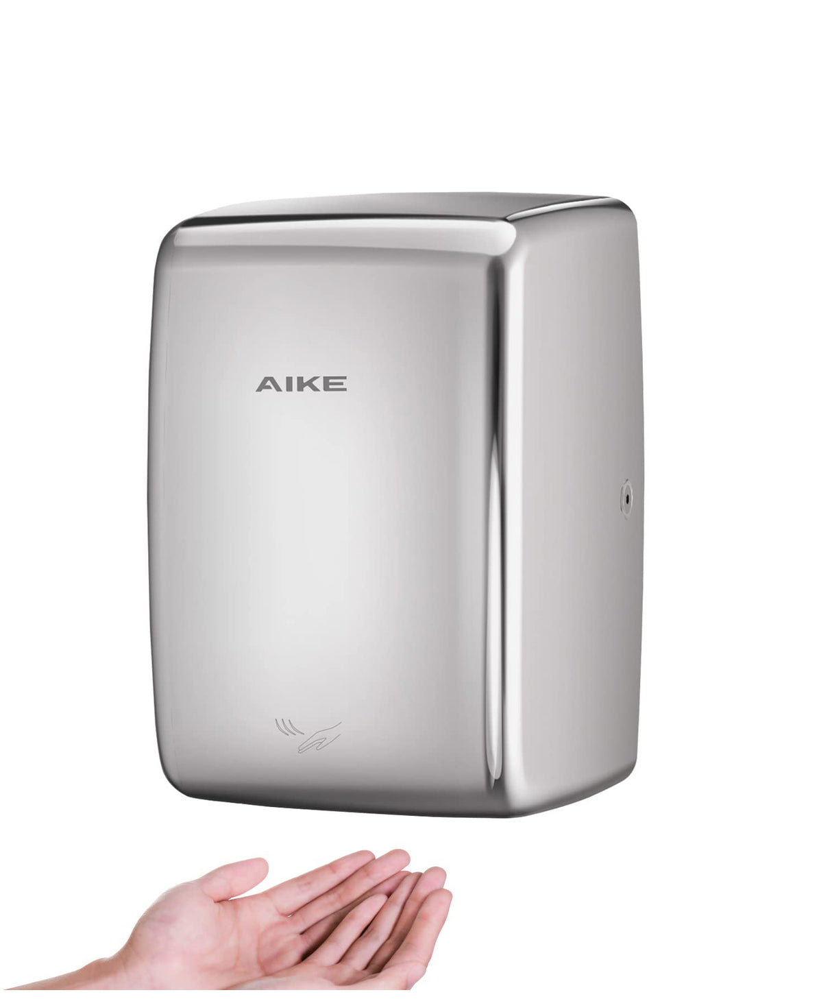 AIKE Stainless Steel Electric Jet Hand Dryer, UL Approved 120V, AK2803D