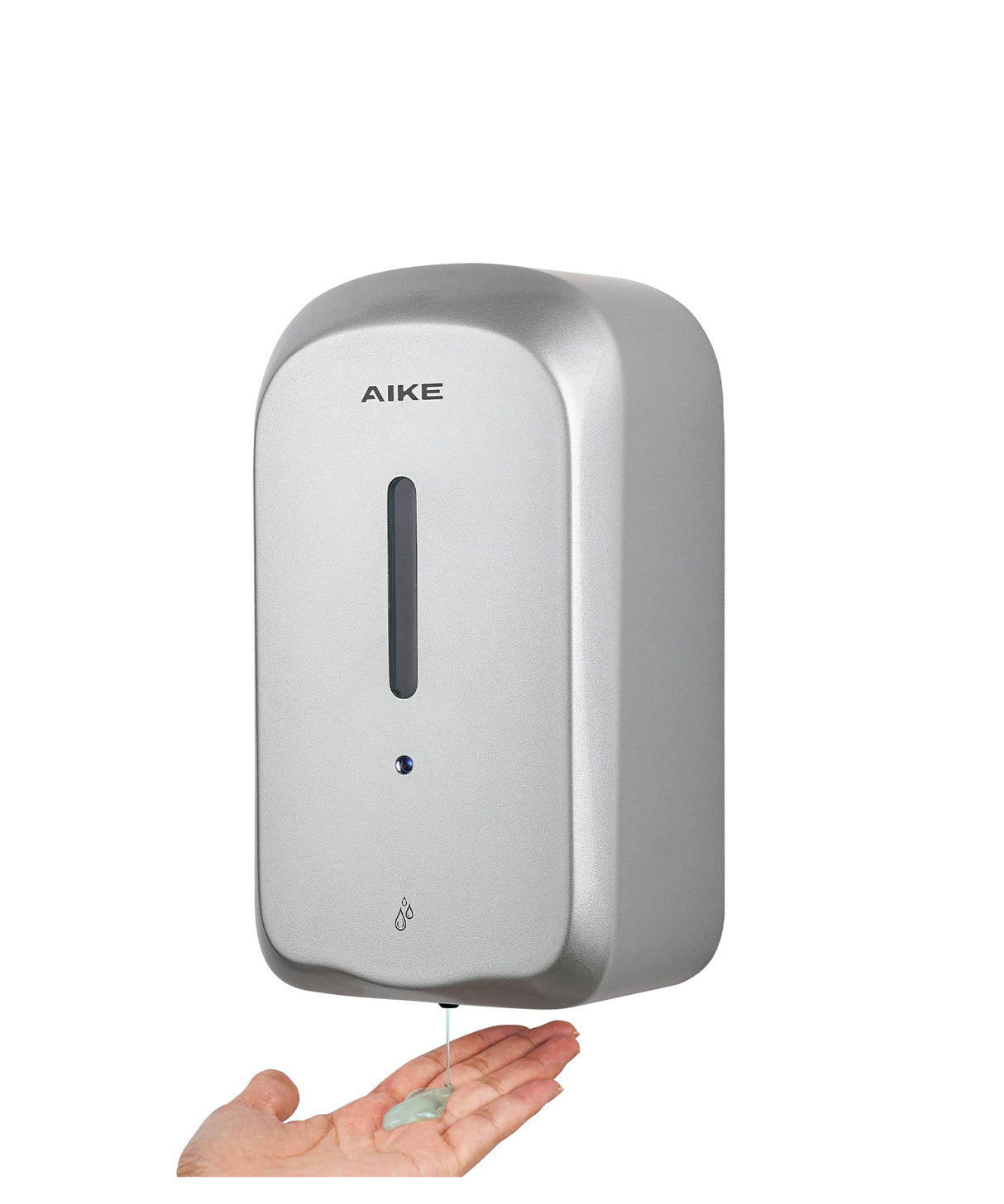 AIKE 33.8oz/1000ml Automatic Wall Mount Liquid Soap Dispenser with Commercial ABS Construction for Public Areas Model AK1226S