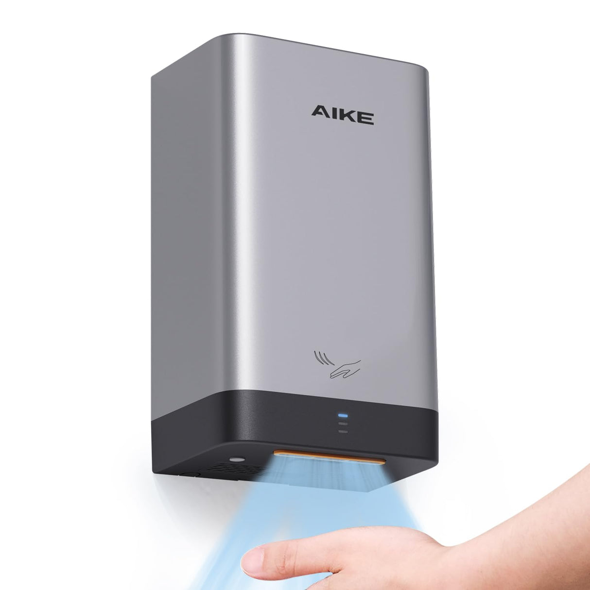 AIKE Electric Slim Hand Dryer For Household & Commercial Bathroom, AK2822