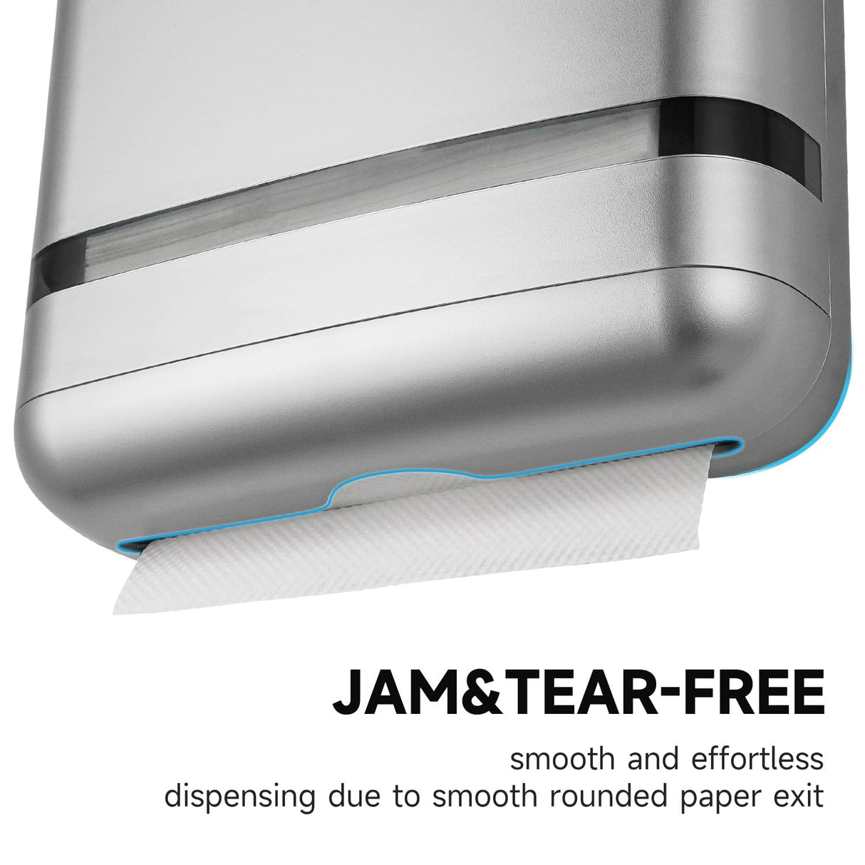 AIKE Commercial Wall Mount Paper Towel Dispenser with Lock,400 Sheets Large Capacity,Model AK5301