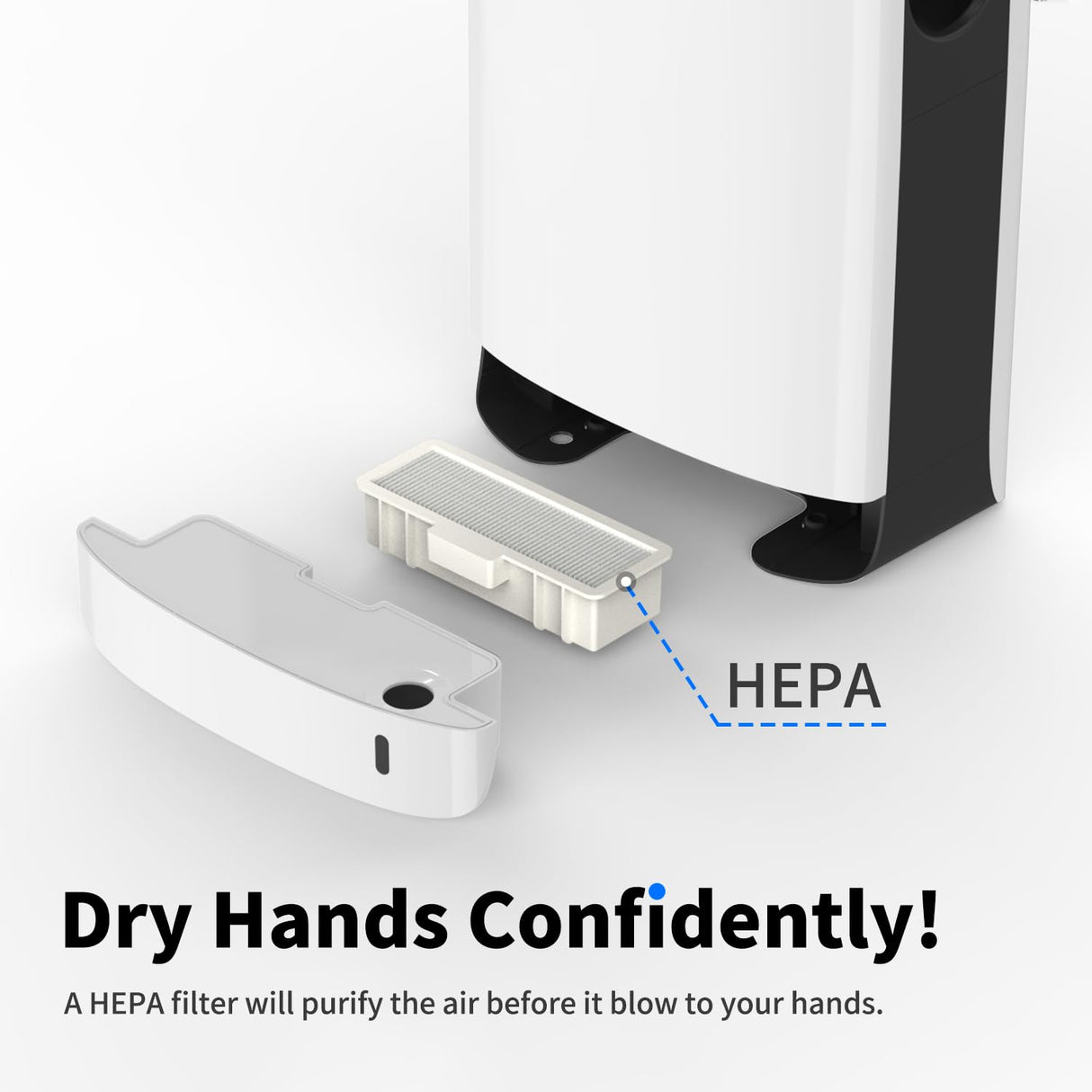 AIKE HEPA Filter Replacement Kit Hand Dryer Model AK2065 (1Pack) - AIKE Direct Store