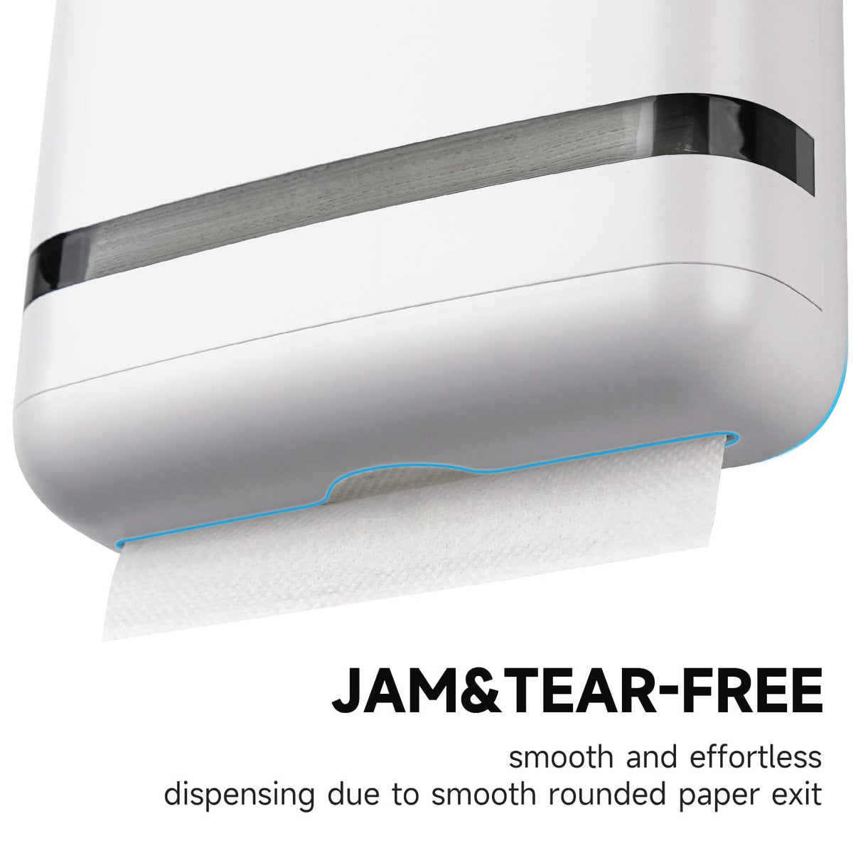 AIKE Commercial Wall Mount Paper Towel Dispenser with Lock,400 Sheets Large Capacity,Model AK5301