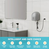 AIKE Low Noise Warm Hand Dryer for Home Bathroom , Easy Installation, 1500W-1900W,AC110V-130V, Model AK2637