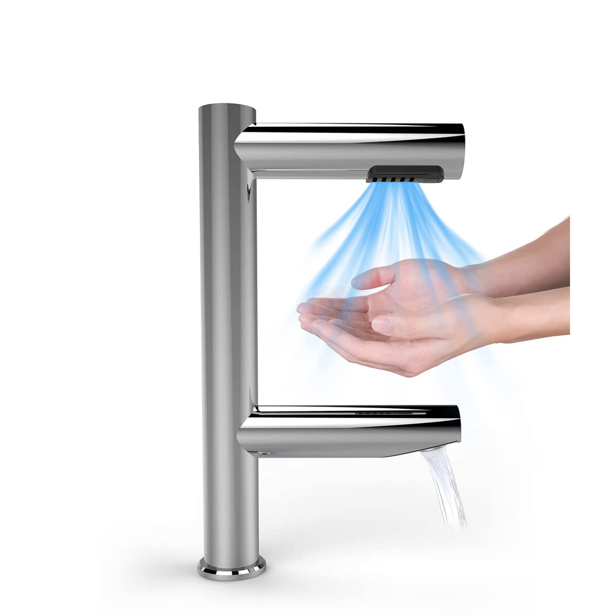 AIKE Super Air Tap Faucet High-Speed Hand Dryer Wash+Dry, AK7130