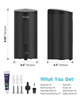 AIKE Automatic Foam Stainless Steel Soap Dispenser 5-Gear Adjustable 25 Fl Oz,Model AK1205FA - AIKE Direct Store