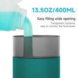 AIKE IPX7 Waterproof Automatic Soap Dispenser Wall Mount,for Home and Commercial Bathroom 13.5oz ,Model AK1213-1 - AIKE Direct Store