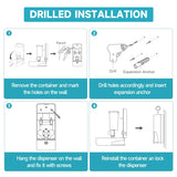 AIKE Manual Push Liquid Soap Dispenser for Commercial Bathroom 27oz Large Capacity,Model AK1006 - AIKE Direct Store