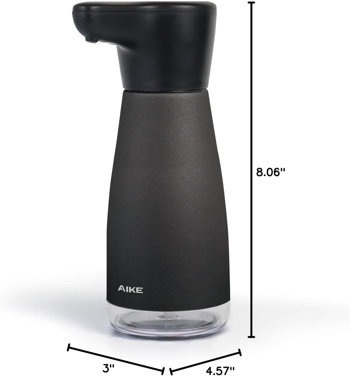 AIKE 14 FL OZ Rechargeable Automatic Soap Dispenser, AK1337 - AIKE Direct Store