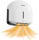AIKE Low Noise Warm Hand Dryer for Home Bathroom , Easy Installation, 1500W-1900W,AC110V-130V, Model AK2637 - AIKE Direct Store