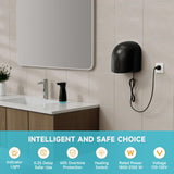 AIKE Low Noise Warm Hand Dryer for Home Bathroom , Easy Installation, 1500W-1900W,AC110V-130V, Model AK2637 - AIKE Direct Store