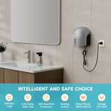 AIKE Low Noise Warm Hand Dryer for Home Bathroom , Easy Installation, 1500W-1900W,AC110V-130V, Model AK2637 - AIKE Direct Store