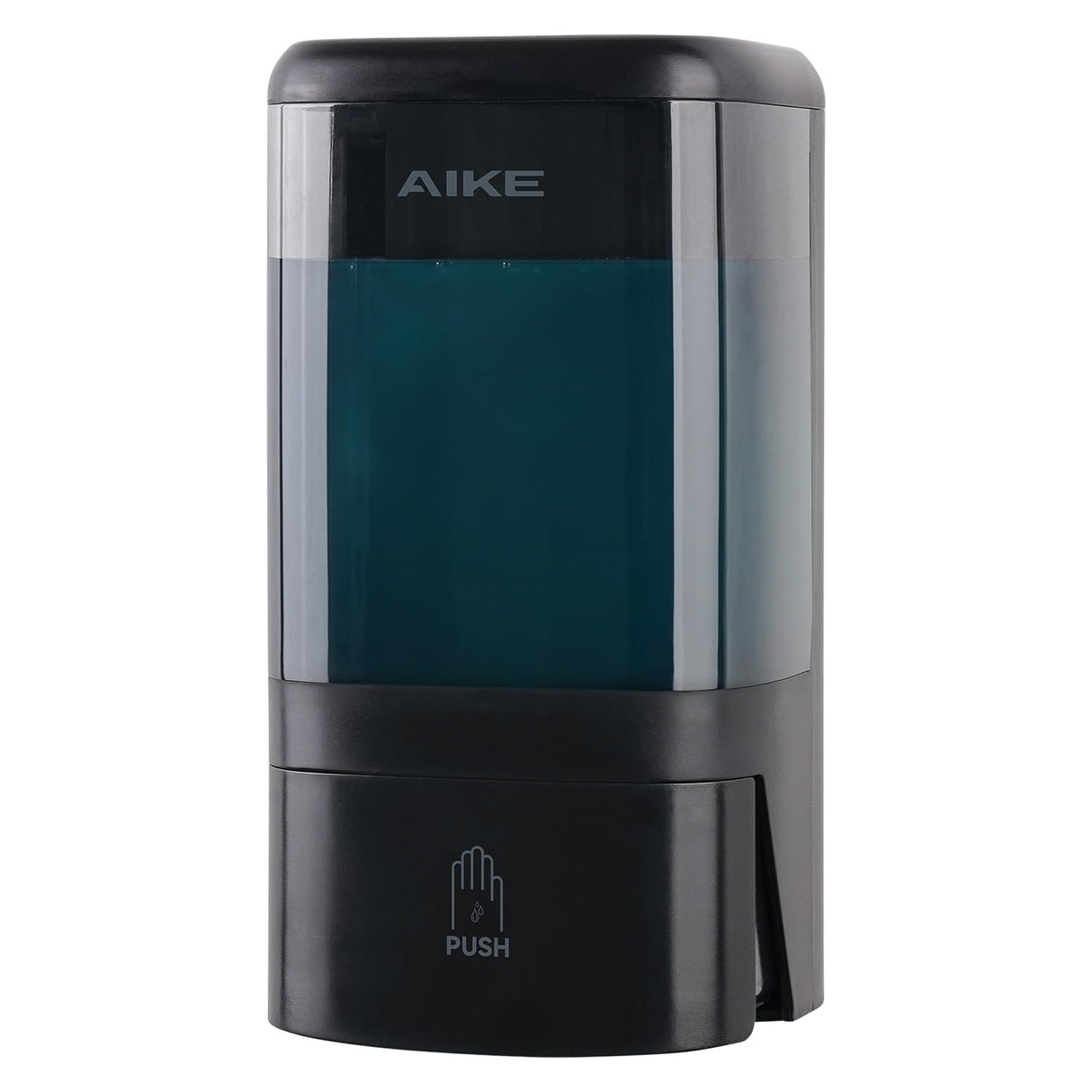 AIKE Wall-mounted Manual Liquid Soap Dispenser for Commercial Restrooms Large Capacity 40.58 fl oz/1.2L , Model AK1007 - AIKE Direct Store