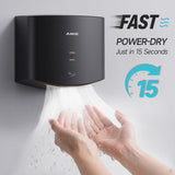 AIKE Air Wiper Compact Electric Hand Dryer for Commercial Bathroom, AK2630s