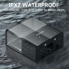 AIKE 2 Chambers Automatic Soap Dispenser Wall Mount Shower Gel Dispenser IPX7 Waterproof , AK1902