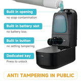 AIKE Automatischer, mit 5 Gängen verstellbarer Flüssigseifenspender, 27 Fl Oz, AK1205