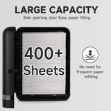 AIKE Commercial Wall Mount Paper Towel Dispenser with Lock,400 Sheets Large Capacity,Model AK5301