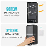 AIKE Manual Liquid Soap Dispenser with Extended Pump, 27fl oz /800ml Large Capacity for Commercial Bathrooms,Model AK1008 - AIKE Direct Store