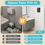 AIKE Electric Slim Hand Dryer For Household & Commercial Bathroom, AK2822