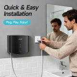 AIKE Air Wiper Compact Electric Hand Dryer for Commercial Bathroom, AK2630s