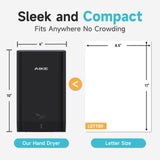 AIKE Electric Slim Hand Dryer For Household & Commercial Bathroom, AK2822