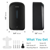 AIKE Automatischer, mit 5 Gängen verstellbarer Flüssigseifenspender, 27 Fl Oz, AK1205