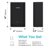 AIKE Electric Slim Hand Dryer For Household & Commercial Bathroom, AK2822