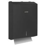 AIKE 400 Sheets Multifold Paper Towel Dispenser with Lock,Large Capacity Commercial Stainless Steels Wall Mount Tissue Dispenser AK5181 (Folded Size 10.6" x 3.9" Or Smaller) - AIKE Direct Store