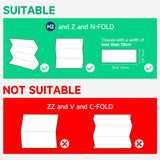 AIKE 400 Sheets Multifold Paper Towel Dispenser with Lock,Large Capacity Commercial Stainless Steels Wall Mount Tissue Dispenser AK5181 (Folded Size 10.6" x 3.9" Or Smaller) - AIKE Direct Store