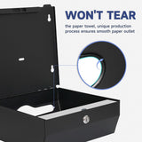 AIKE 250 Sheets Stainless Steel Commercial Wall Mount Paper Towel Dispenser with Lock,Model AK5180 - AIKE Direct Store