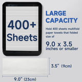 AIKE Commercial Wall Mount Paper Towel Dispenser with Lock,400 Sheets Large Capacity,Model AK5301 - AIKE Direct Store