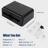 AIKE Paper Towel Dispenser 200 Sheets Capacity,Model AK5101 - AIKE Direct Store