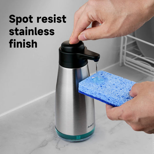 AIKE Stainless Steel Soap Dispenser AK1062( Only for USA and Canada customer)