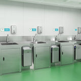 AIKE  37 FL OZ (1100ml) Stainless Steel Soap Dispenser With Anti-Leak Brass Pump, AK1003