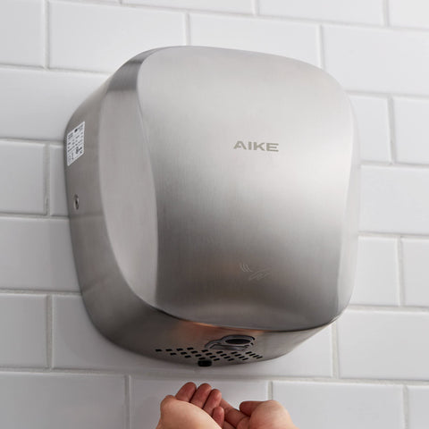 AIKE UL Certified Commercial Hand Dryer with HEPA Filter,Heavy Duty Electric High Speed Hand Dryer, Model AK2903 - AIKE Direct Store