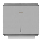 AIKE 250 Sheets Stainless Steel Commercial Wall Mount Paper Towel Dispenser with Lock,Model AK5180 - AIKE Direct Store