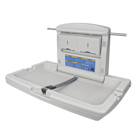 AIKE Commercial Baby Changing Station, Wall Mounted Foldable Baby Diaper Changing Table ADA Compliant, Model AK5901 - AIKE Direct Store