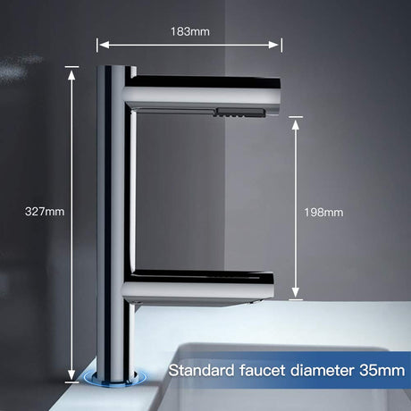 AIKE Super Air Tap Faucet High-Speed Hand Dryer Wash+Dry, AK7130 - AIKE Direct Store