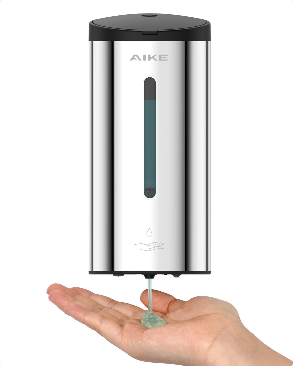 AIKE Automatic 5-Gear Adjustable Liquid Soap Dispenser 25 Fl Oz, AK1205E