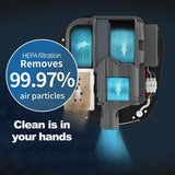 AIKE UL Certified Commercial Hand Dryer with HEPA Filter,Heavy Duty Electric High Speed Hand Dryer, Model AK2903