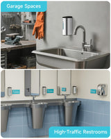 AIKE Automatic 5-Gear Adjustable Liquid Soap Dispenser 25 Fl Oz, AK1205E