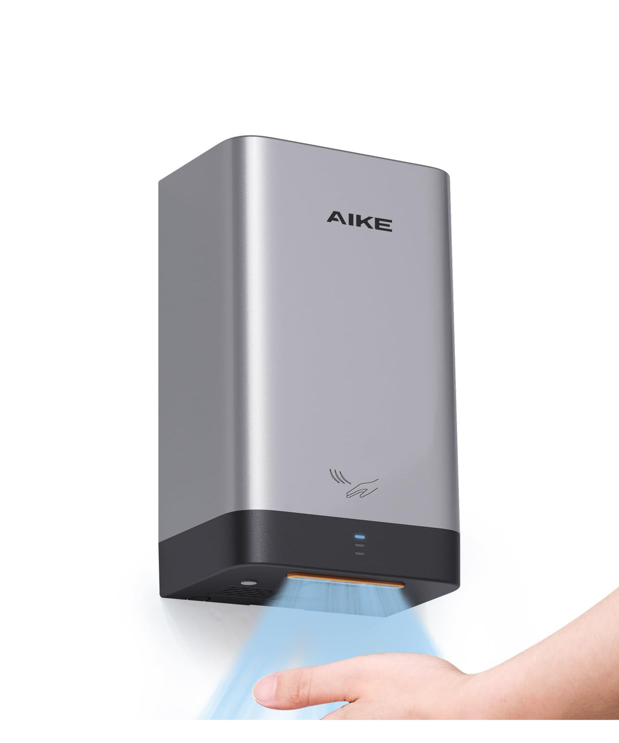 AIKE Electric Slim Hand Dryer For Household & Commercial Bathroom, AK2822