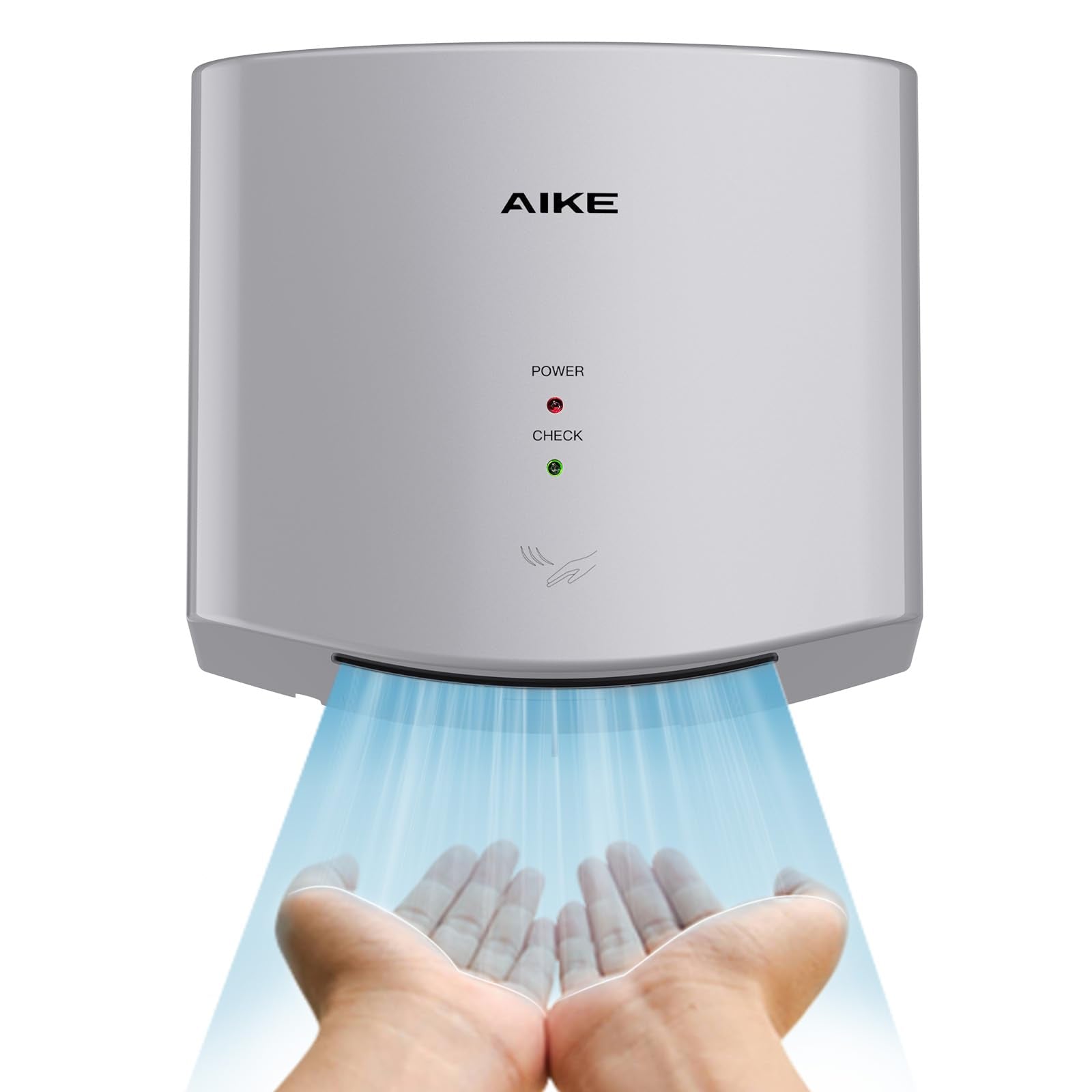 AIKE Air Wiper Compact Electric Hand Dryer for Commercial Bathroom