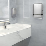 AIKE Commercial Wall Mount Paper Towel Dispenser with Lock,400 Sheets Large Capacity,Model AK5301