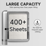 AIKE Commercial Wall Mount Paper Towel Dispenser with Lock,400 Sheets Large Capacity,Model AK5301