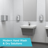 AIKE Automatischer, mit 5 Gängen verstellbarer Flüssigseifenspender, 27 Fl Oz, AK1205