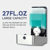 AIKE Manual Push Liquid Soap Dispenser for Commercial Bathroom 27oz Large Capacity,Model AK1006 - AIKE Direct Store